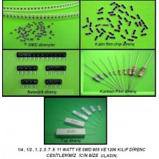 Taç Elektronik Direnç Çeşitleri